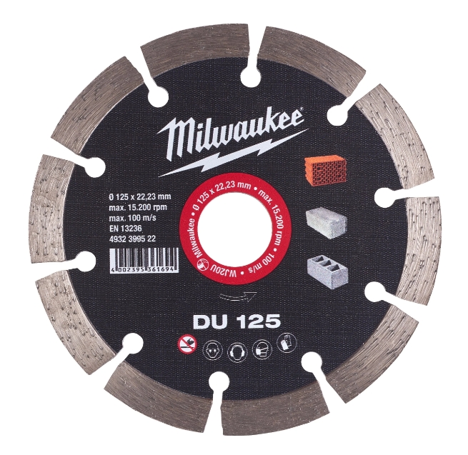 Disque Diamant DU Ø125mm - Milwaukee 4932399522